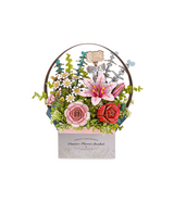 Wooden Flower Basket